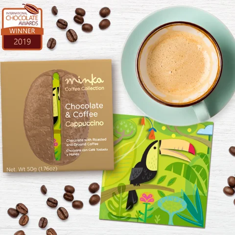 Barra de chocolate con leche - Capucchino - Imagen 4