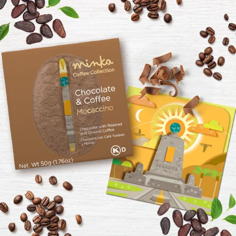 Barra de chocolate con leche - Mocachino - Imagen 4