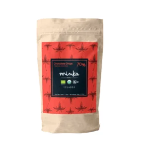 Gotas de chocolate negro - 70% Cacao
