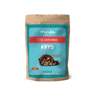 Snack de chocolate y almendra Keto sin azúcar