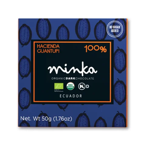 Barra de chocolate Single Origin -100% Cacao