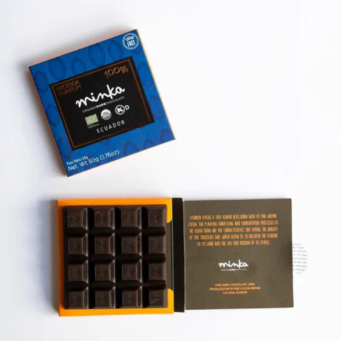 Barra de chocolate Single Origin -100% Cacao - Imagen 3