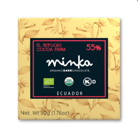 Barra de chocolate Single Origin - 55% Cacao