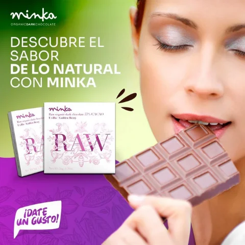 Barra de chocolate RAW con Uvilla - Imagen 6