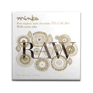 Barra de chocolate RAW con Nibs de Cacao