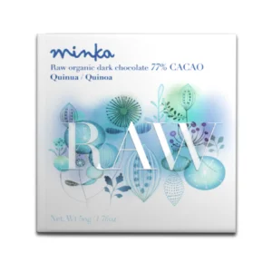 Barra de chocolate RAW con Quinua